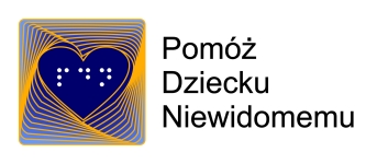 Logotyp Stowarzyszenia Pomóż Dziecku Niewidomemu